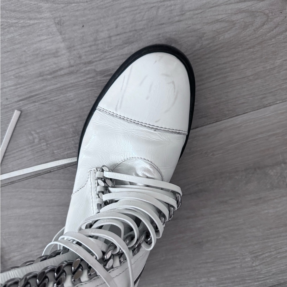 Casadei combat boots size 38.5